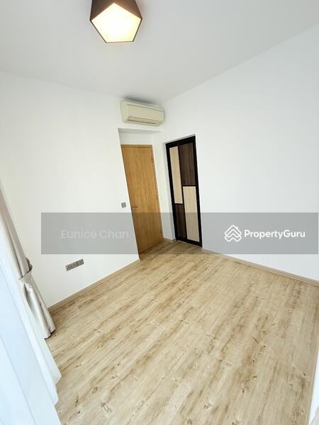 Brand new flooring at master bedroom. 
