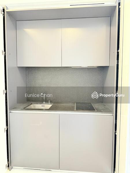Kitchen cabinet at dinning area 
