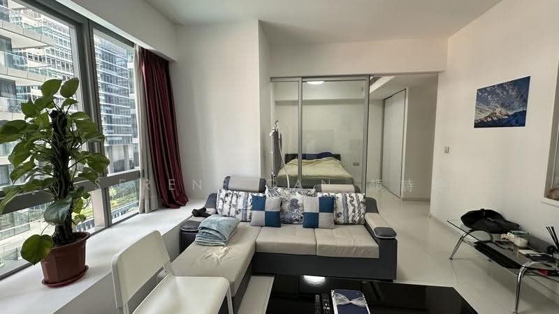 One Shenton, 1 Shenton Way, Boat Quay / Raffles Place / Marina, 1 Bedroom, 581 sqft, Condominium For Rent, by Serene Gan 顏詩玲, 21325502 - Living Room - PropertyGuru.com.sg