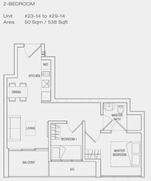 Eon Shenton, 70 Shenton Way, Chinatown / Tanjong Pagar, 2 Bedrooms, 538 sqft, Condominium For Rent, by Jay Lee, 21346041 - PropertyGuru.com.sg