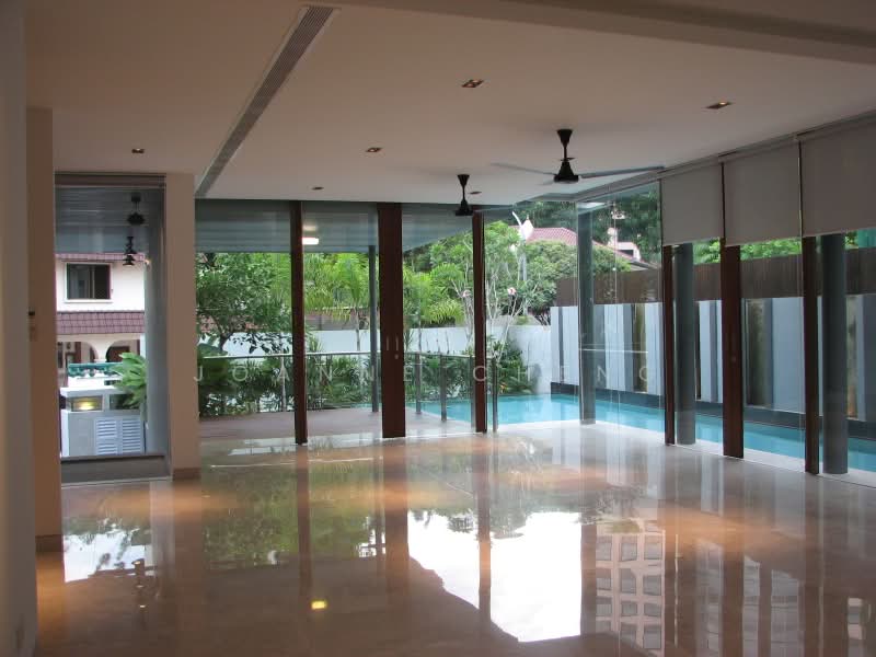 Bungalow at One Tree Hill Orchard Paterson with s/pool, , 6 Bedrooms, 6,500 sqft, Bungalow House For Rent, by Joanne Cheng, 21350640 - Poolside living - PropertyGuru.com.sg
