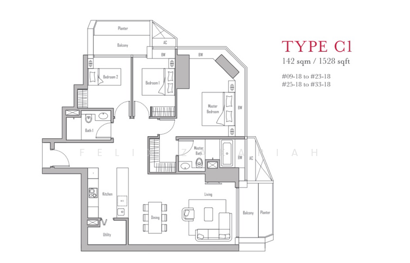 V on Shenton, 5A Shenton Way, 3 Bedrooms, 1,528 sqft, Condominium For Rent, by Felix Zakariah, 21356531 - PropertyGuru.com.sg