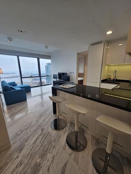 Wallich Residence, 3 Wallich Street, Chinatown / Tanjong Pagar, 1 Bedroom, 646 sqft, Condominium For Rent, by Sannie Tan, 21362130 - Living Room - PropertyGuru.com.sg