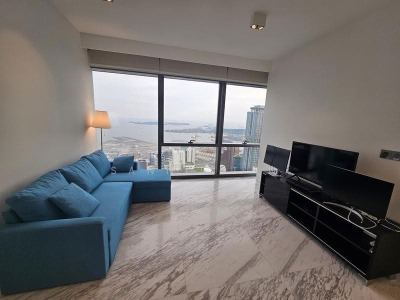 Wallich Residence, 3 Wallich Street, Chinatown / Tanjong Pagar, 1 Bedroom, 646 sqft, Condominium For Rent, by Sannie Tan, 21362130 - Living Room - PropertyGuru.com.sg