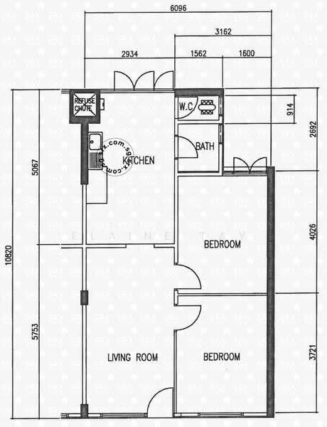 18 Cantonment Close, 18 Cantonment Close, Chinatown / Tanjong Pagar, 2 Bedrooms, 699 sqft, HDB Flat For Rent, by Elaine Tay, 21368875 - PropertyGuru.com.sg