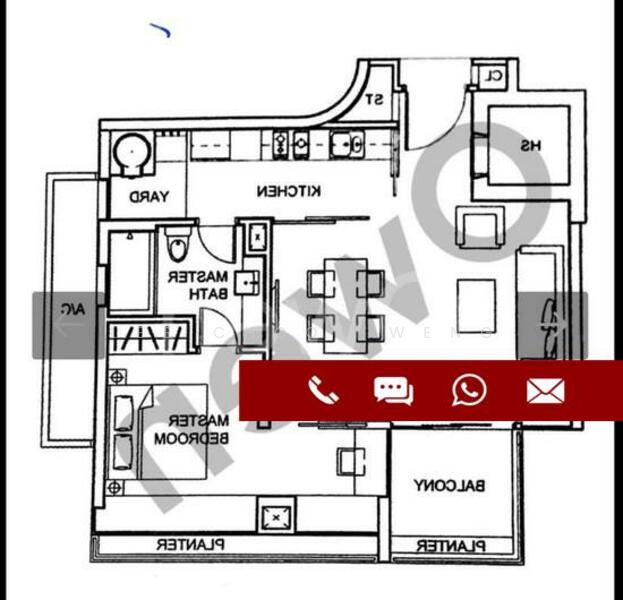 8 @ Mount Sophia, 10 Mount Sophia, 1 Bedroom, 861 sqft, Condominium For Rent, by Lee Choon Weng, 21379605 - PropertyGuru.com.sg