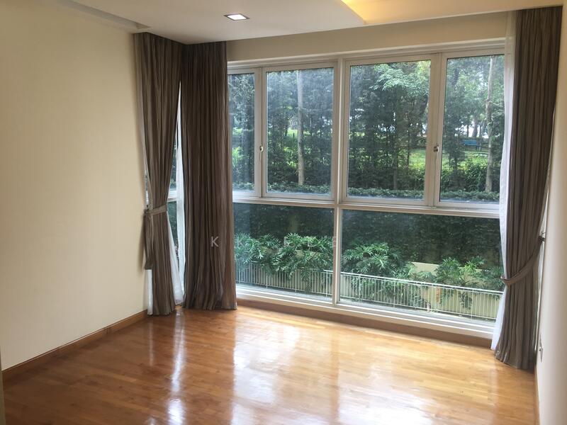 Master room facing greenery