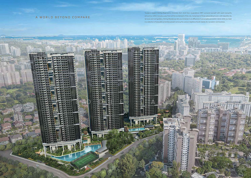 Stirling Residences, 23 Stirling Road, 3 Bedrooms, 893 sqft, Condos