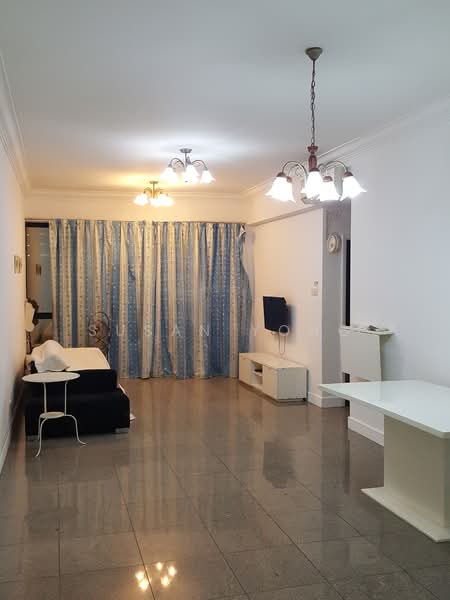 Eastpoint Green, 1 Simei Street 3, 2 Bedrooms, 958 sqft, Condominium For Rent, by Susan Yong, 21417543 - Spacious Living room - PropertyGuru.com.sg