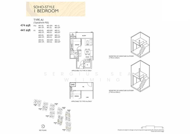 The Creek @ Bukit, 19 Toh Tuck Road, 1 Bedroom, 441 sqft, Condominium For Rent, by Sergius Seah Weiming, 21420880 - PropertyGuru.com.sg