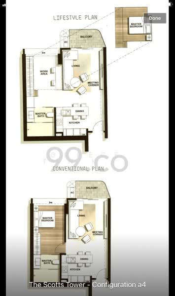 The Scotts Tower, 38 Scotts Road, 1 Bedroom, 657 sqft, Condominium For Rent, by Greece Tan Kah Wen, 21427524 - PropertyGuru.com.sg