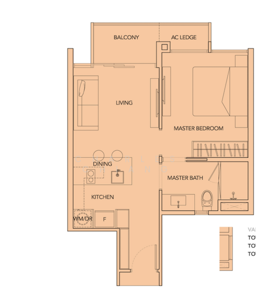 palm isle, 42 Flora drive, 1 Bedroom, 517 sqft, Condominium For Sale, by Charles Chiang, 21436685 - PropertyGuru.com.sg