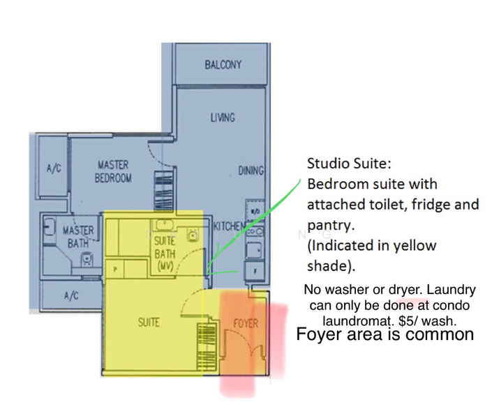 Trilive, 111 Tampines Road, Studio, 200 sqft, Condominium For Rent, by Darius Ng, 21447009 - PropertyGuru.com.sg