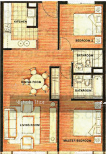 The Arris, 28 Yan Kit Road, 2 Bedrooms, 915 sqft, Apartment For Rent, by Nichole Thor, 21447352 - PropertyGuru.com.sg