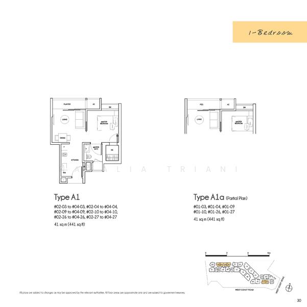 The Sorrento, 55 West Coast Road, 1 Bedroom, 441 sqft, Condominium For Rent, by Natalia Triani, 21447591 - PropertyGuru.com.sg