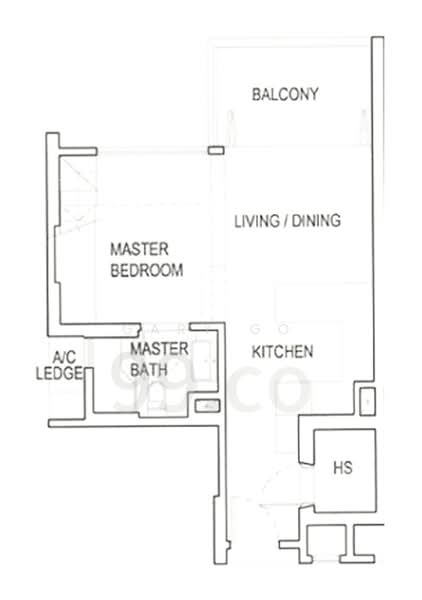 Hillsta, 70 Phoenix Road, 1 Bedroom, 571 sqft, Condominium For Rent, by Gary Go, 21451080 - PropertyGuru.com.sg