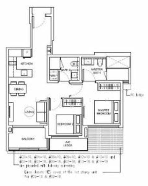 Jewel @ Buangkok, Buangkok Drive, 2 Bedrooms, 732 sqft, Condominium For Rent, by Eason Sim 沈绍彬, 21463778 - PropertyGuru.com.sg