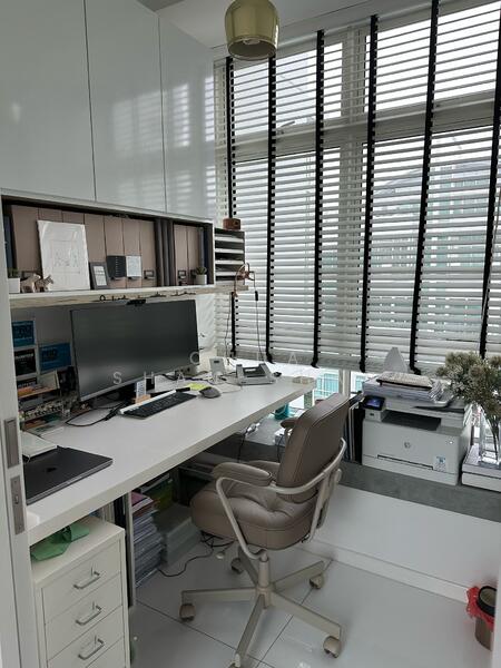 Study room with built-in Study desk