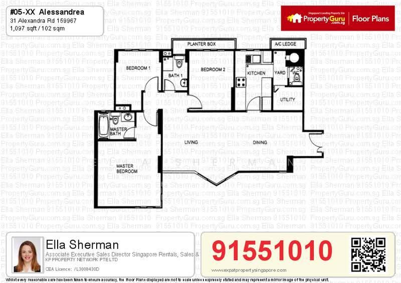 Alessandrea, 31 Alexandra Road, Alexandra / Commonwealth, 3 Bedrooms, 1,098 sqft, Apartment For Rent, by Ella Sherman, 21465804 - PropertyGuru.com.sg