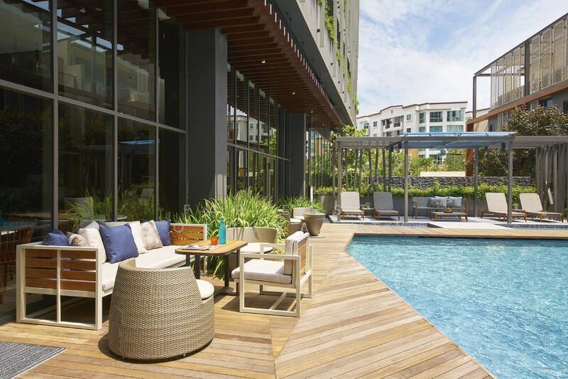 Wooden Pool Deck