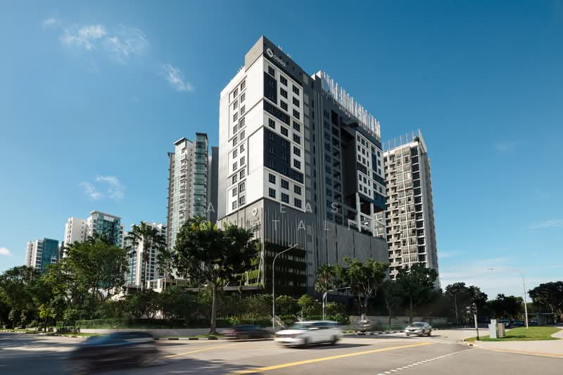 Oasia Residence, Singapore, 123 West Coast Crescent, 1 Bedroom, 422 sqft, Apartment For Rent, by Far East Hospitality, 21466325 - Oasia Residence, Singapore Facade - PropertyGuru.com.sg