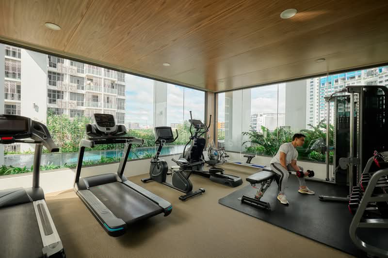 Oasia Residence, Singapore, 123 West Coast Crescent, 1 Bedroom, 422 sqft, Apartment For Rent, by Far East Hospitality, 21466325 - Gymnasium - PropertyGuru.com.sg