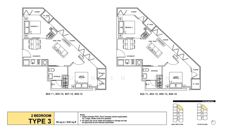 Vivace, 19 Tong Watt Road, 2 Bedrooms, 635 sqft, Apartment For Rent, by Chuen En Wong, 21487733 - PropertyGuru.com.sg