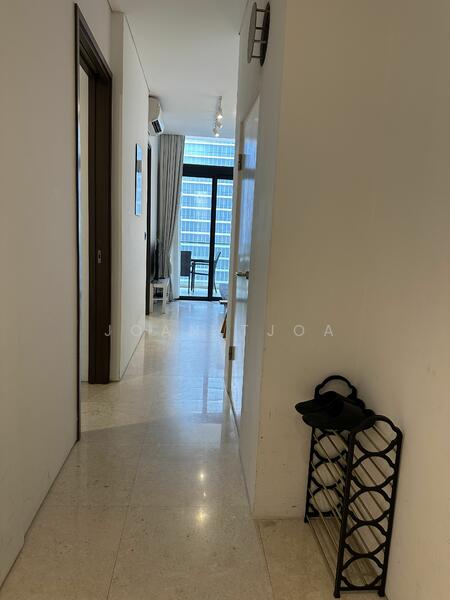 View of the unit from the walk way towards living and dining hall 