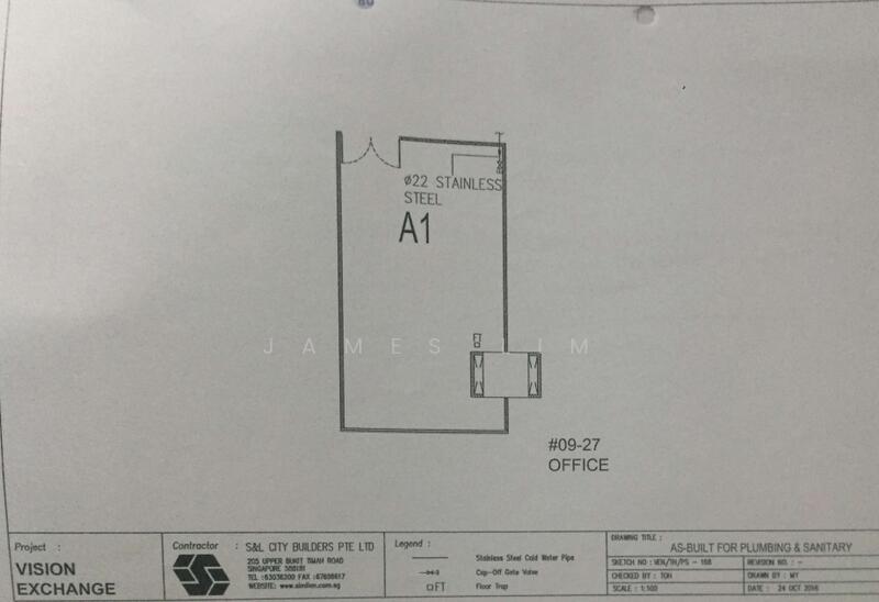 Vision Exchange, 2 Venture Drive, 517 sqft, Office For Sale, by James Lim, 21493125 - CommercialGuru.com.sg