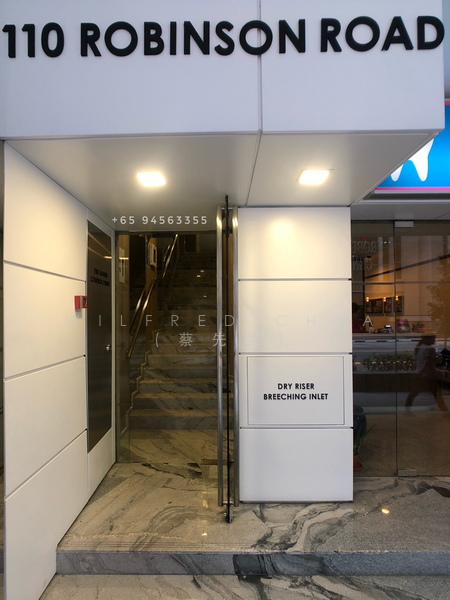 110 Robinson Road, 110 Robinson Road, Boat Quay / Raffles Place / Marina, 1,381 sqft, Office For Rent, by Wilfred Chua (蔡先生), 21493784 - CommercialGuru.com.sg