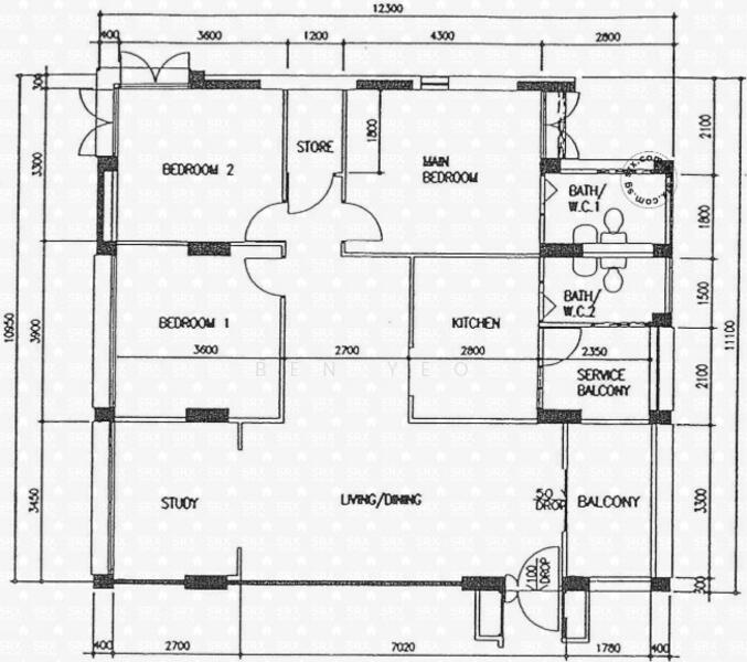 103 Jalan Rajah, 103 Jalan Rajah, 3 Bedrooms, 1,463 sqft, HDB Flat For Rent, by Ben Yeo, 21499610 - PropertyGuru.com.sg