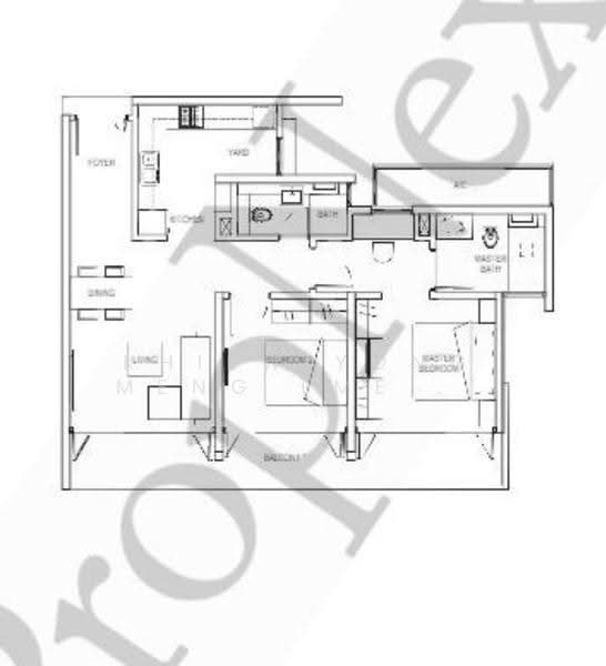 Kallang Riverside, 51 Kampong Bugis, Balestier / Toa Payoh, 2 Bedrooms, 1,001 sqft, Condominium For Sale, by Khiew Yong Meng (Meng), 21503602 - PropertyGuru.com.sg