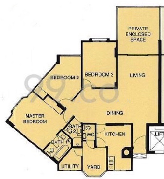 For Rent West Bay Condo