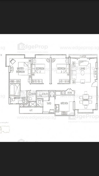 The Linc, 7 Lincoln Road, 3 Bedrooms, 1,281 sqft, Condominium For Rent, by Kenny G K Chong, 21505039 - PropertyGuru.com.sg
