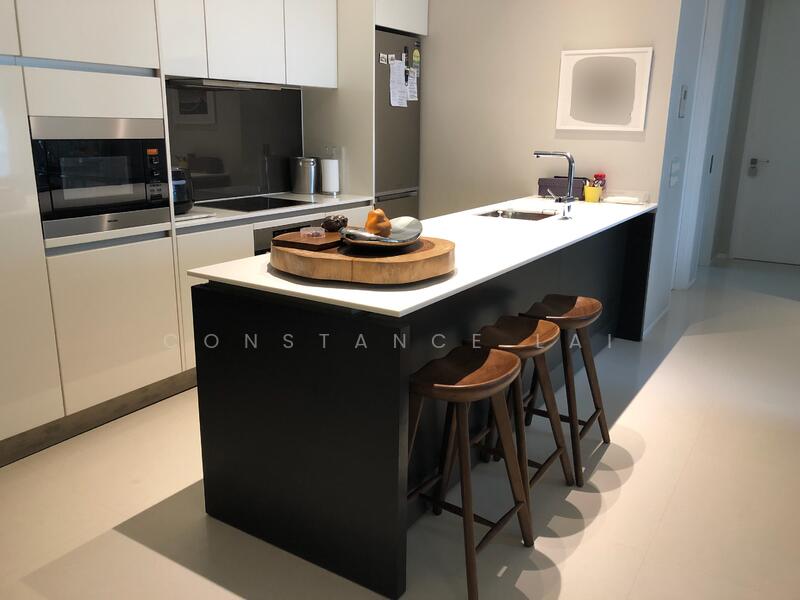 Scotts Square, 8 Scotts Road, 3 Bedrooms, 1,227 sqft, Apartment For Rent, by Constance Lai, 21505715 - Open Concept Kitchen - PropertyGuru.com.sg