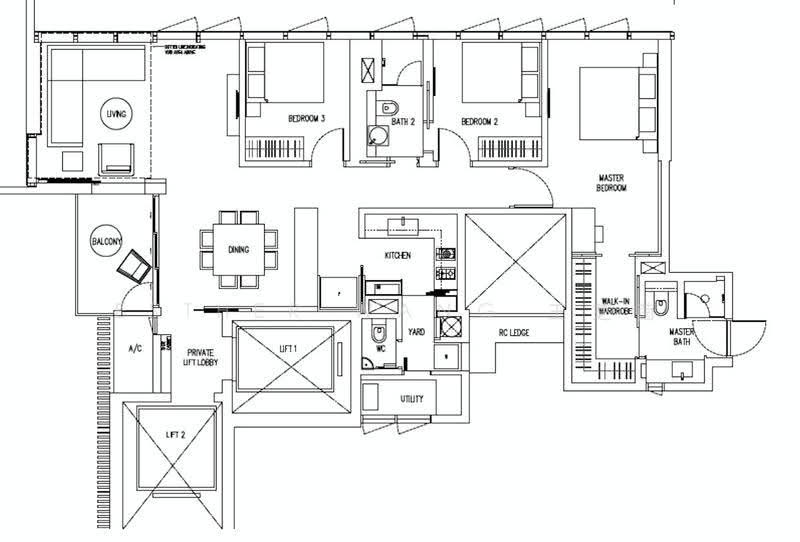Echelon, 9 Alexandra View, Alexandra / Commonwealth, 3 Bedrooms, 1,475 sqft, Condominium For Rent, by Esther Wang 王芝茵, 21508100 - PropertyGuru.com.sg