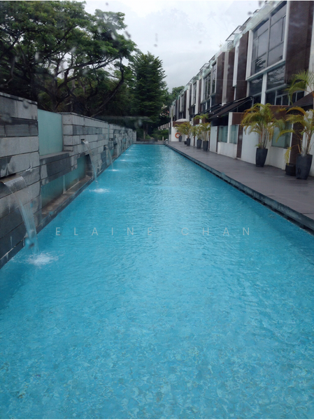 Large lap pool