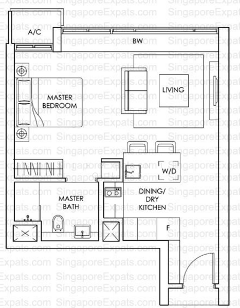 Soleil @ Sinaran, 6 Sinaran Drive, 1 Bedroom, 581 sqft, Condominium For Rent, by Stephanie Quek, 21526769 - PropertyGuru.com.sg