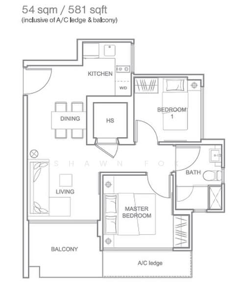 Centra Heights, 455 Sims Avenue, 2 Bedrooms, 581 sqft, Condominium For Rent, by Shawn Fok, 21533979 - PropertyGuru.com.sg