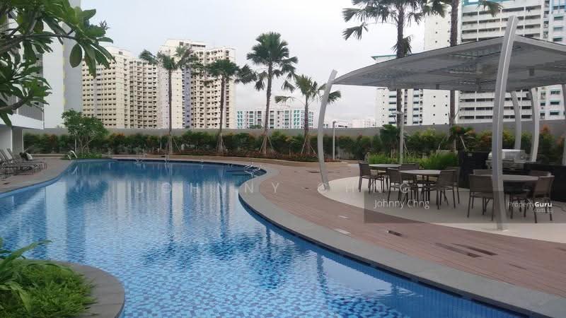 Hillion Residences, 12 Jelebu Road, Dairy Farm / Bukit Panjang / Choa Chu Kang, Studio, 463 sqft, Condominium For Rent, by Johnny Chng, 21537719 - Aqua gym pool - PropertyGuru.com.sg