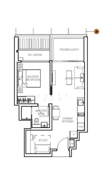 Sophia Hills, 11 Mount Sophia, 2 Bedrooms, 570 sqft, Condominium For Rent, by Javier Chew, 21543114 - PropertyGuru.com.sg