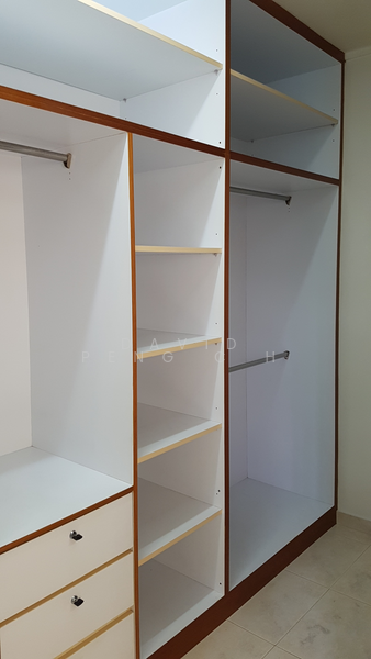 This is half the wardrobe space!