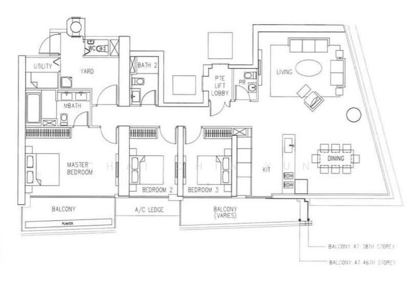 Marina Bay Residences, 18 Marina Boulevard, Boat Quay / Raffles Place / Marina, 3 Bedrooms, 1,981 sqft, Condominium For Rent, by Chai Chin Yun, 21553490 - PropertyGuru.com.sg