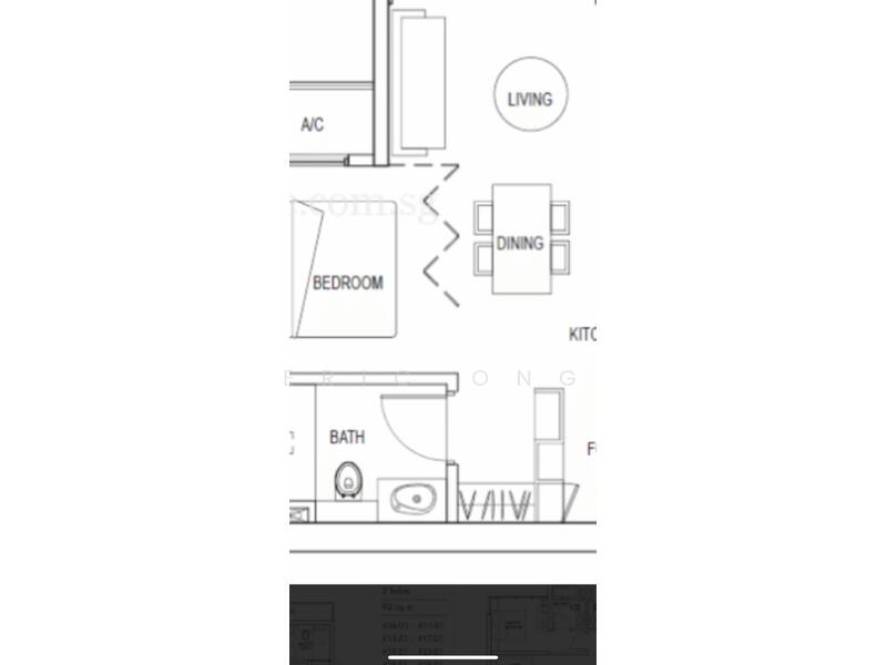 Kallang Riverside, 51 Kampong Bugis, 1 Bedroom, 517 sqft, Condominium For Rent, by Eric Ong, 21563264 - PropertyGuru.com.sg