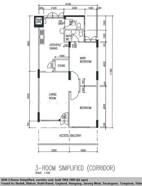 204 Serangoon Central, 204 Serangoon Central, Hougang / Punggol / Sengkang, 2 Bedrooms, 689 sqft, HDB Flat For Rent, by Darryl Tan, 21579531 - PropertyGuru.com.sg