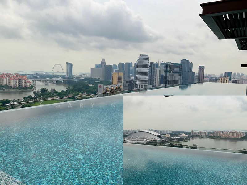 Kallang Riverside, 51 Kampong Bugis, 3 Bedrooms, 1,431 sqft, Condominium For Rent, by Gary Nambiar, 21585212 - Infinity pool - PropertyGuru.com.sg