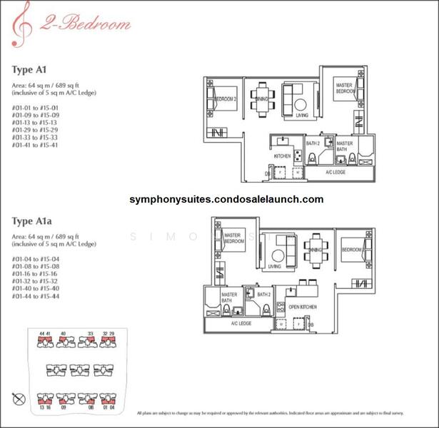 Symphony Suites, 3 Yishun Close, 2 Bedrooms, 689 sqft, Condominium For Rent, by Simon Sim, 21590216 - PropertyGuru.com.sg