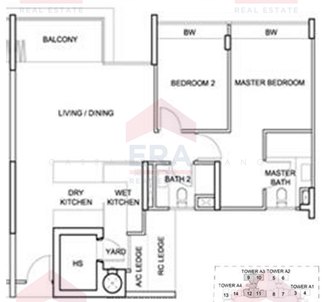 The Lanai, 140 Hillview Avenue, 2 Bedrooms, 958 sqft, Condominium For Rent, by Cassandra Liang 梁嘉分, 21611455 - PropertyGuru.com.sg
