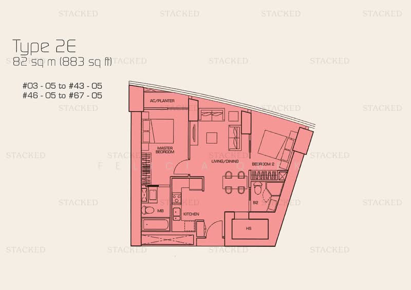 The Sail @ Marina Bay, 6 Marina Boulevard, Boat Quay / Raffles Place / Marina, 2 Bedrooms, 883 sqft, Apartment For Rent, by Felicia Quek, 21615551 - PropertyGuru.com.sg