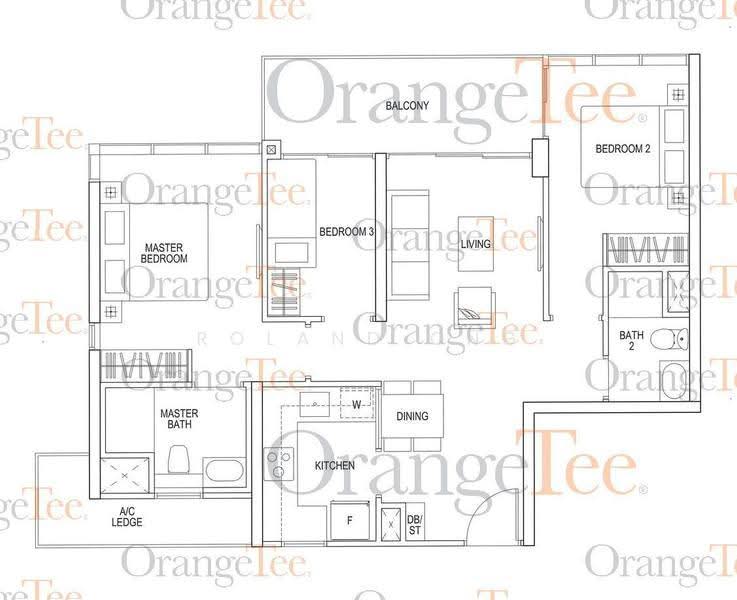 The Poiz Residences, 12 Meyappa Chettiar Road, Macpherson / Potong Pasir, 3 Bedrooms, 936 sqft, Condominium For Rent, by Roland Ong, 21616388 - PropertyGuru.com.sg